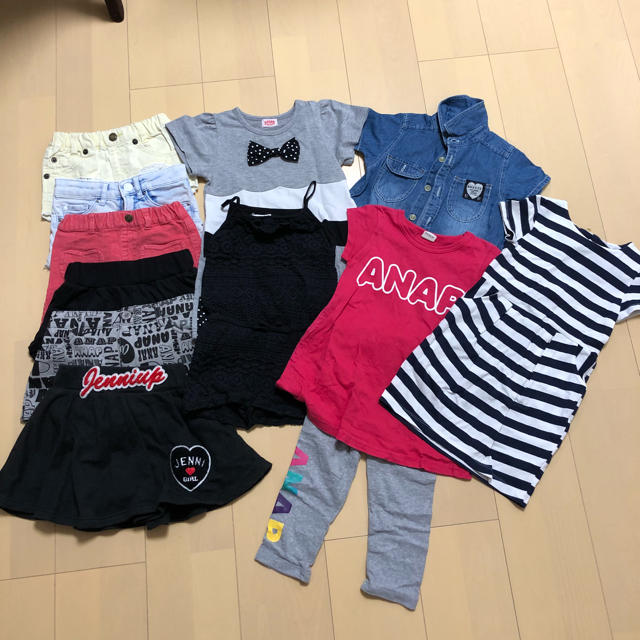 ANAP Kids(アナップキッズ)の女の子/まとめ売り100〜110 キッズ/ベビー/マタニティのキッズ服女の子用(90cm~)(Tシャツ/カットソー)の商品写真