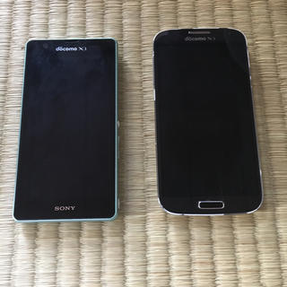 サムスン(SAMSUNG)のGalaxy SC-04E,SONY XperiaSO-04E(スマートフォン本体)