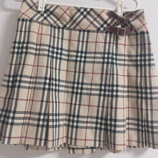 バーバリー(BURBERRY)のburbrry vintage スカート(ミニスカート)