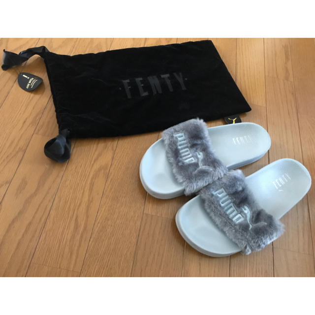 値下げ！fenty puma  ファー サンダル