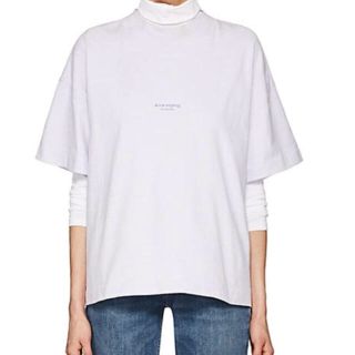 アクネ(ACNE)のカラー 黒 Acune Studios stella (Tシャツ(半袖/袖なし))