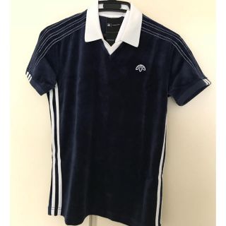 アディダス(adidas)のアディダス アレキサンダーワン Velour Polo 2XS(ポロシャツ)