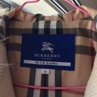 バーバリー(BURBERRY)のバーバリーブルーレーベル コート(ダッフルコート)