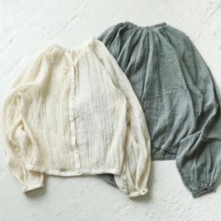 トゥデイフル(TODAYFUL)のCottoncrape Balloon Blouse☆完売品☆(シャツ/ブラウス(長袖/七分))