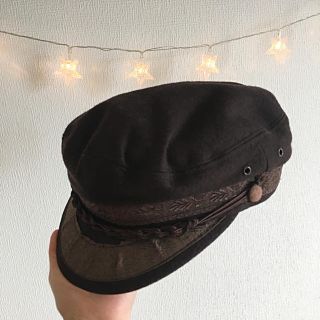 サンタモニカ(Santa Monica)のVintage fisherman wool cap(キャップ)