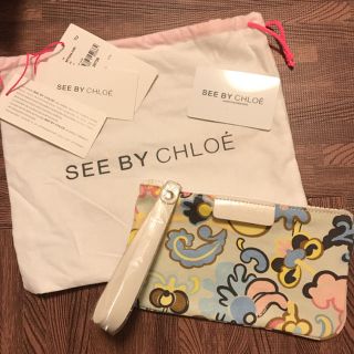 シーバイクロエ(SEE BY CHLOE)のSee by Chloe シーバイクロエ ♡ ポーチ ミニバッグ クラッチ(ポーチ)