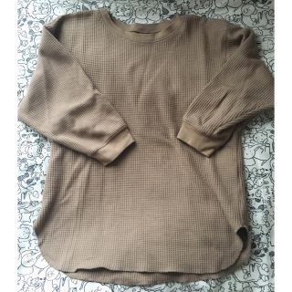 ユニクロ(UNIQLO)のワッフルT UNIQLO(Tシャツ/カットソー(七分/長袖))