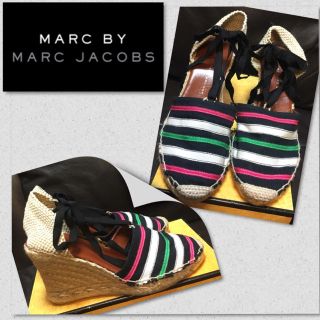 マークバイマークジェイコブス(MARC BY MARC JACOBS)の23.0㎝❤︎マークバイマークジェイコブス  エスパドーリュ ❤︎(サンダル)