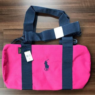 ポロラルフローレン(POLO RALPH LAUREN)の【新品】ラルフローレン RALPHLAUREN ショルダーバッグ ピンク(ショルダーバッグ)