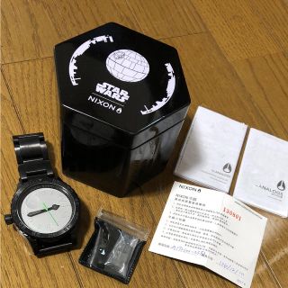 ニクソン(NIXON)の美品 NIXON/ニクソン 51-30 スターウォーズ デススター(腕時計(アナログ))