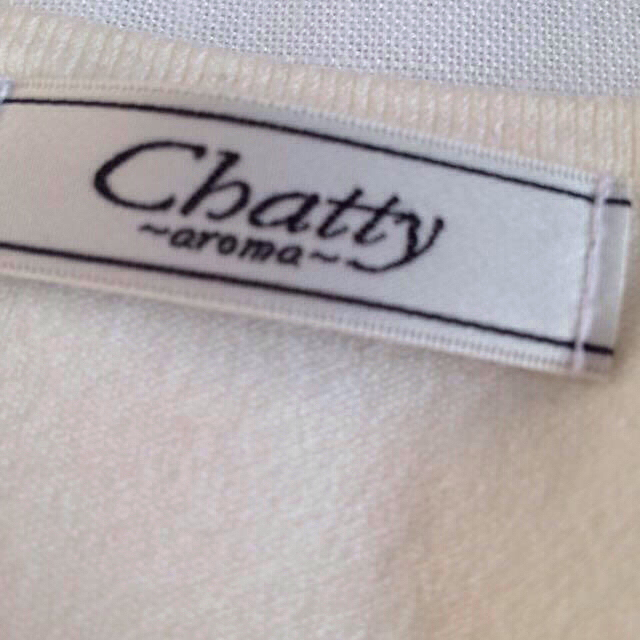 Chatty〜aroma〜(チャティアロマ)のChatty〜aroma〜 ニット半袖 レディースのトップス(ニット/セーター)の商品写真