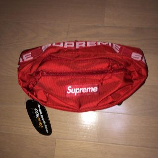 シュプリーム(Supreme)のsupreme waist bag ウエストポーチ 赤 RED(ウエストポーチ)