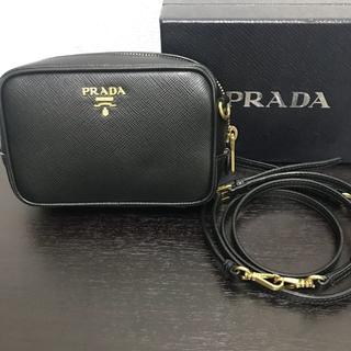 プラダ(PRADA)のプラダ　ショルダーバッグ　サフィアーノ　黒　14年購入(ショルダーバッグ)