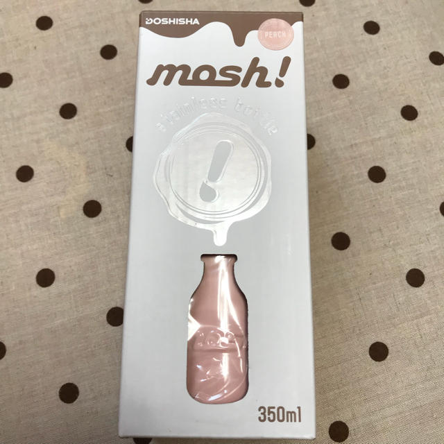 ドウシシャ(ドウシシャ)のドウシシャ mash ボトル 水筒 ピーチ 0.35l キッズ/ベビー/マタニティの授乳/お食事用品(水筒)の商品写真