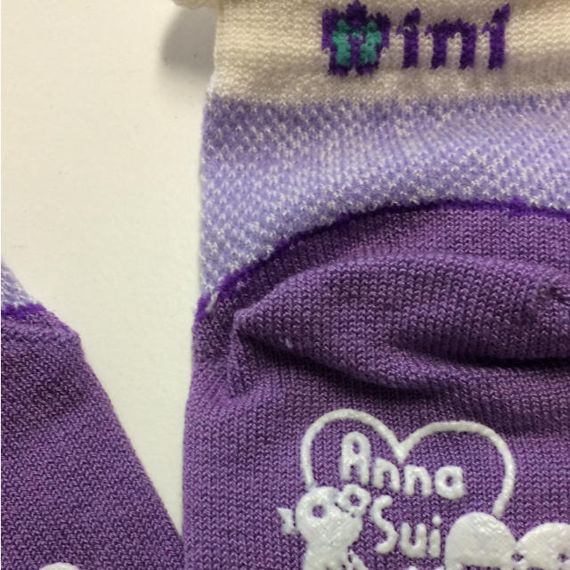 ANNA SUI mini(アナスイミニ)の新品・未使用 /anna sui mini . size 9~11 キッズ/ベビー/マタニティのこども用ファッション小物(靴下/タイツ)の商品写真