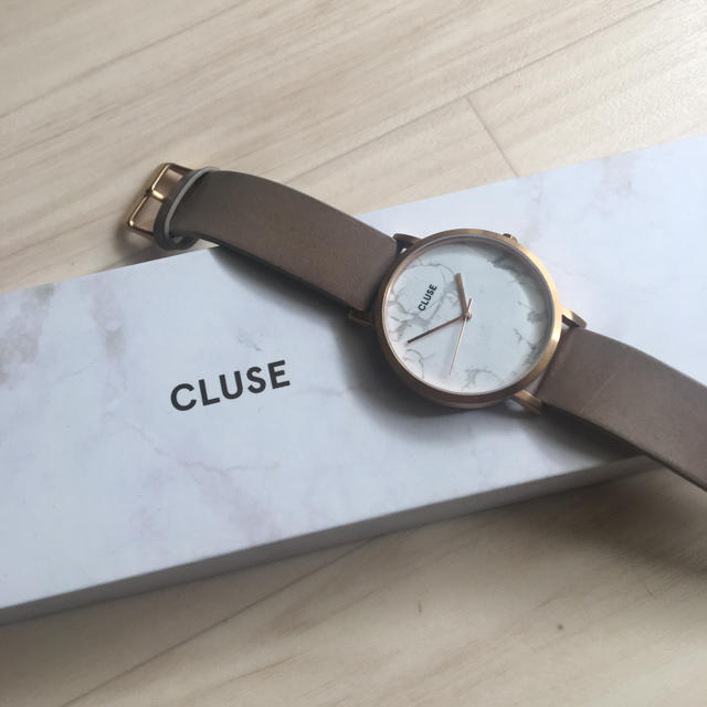 Daniel Wellington(ダニエルウェリントン)のCLUSE レア大理石 腕時計 クルース DW  レディースのファッション小物(腕時計)の商品写真