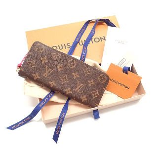 ルイヴィトン(LOUIS VUITTON)のポルトフォイユ・クレマンス／モノグラム／フリージア／未使用品（C-1402）(財布)