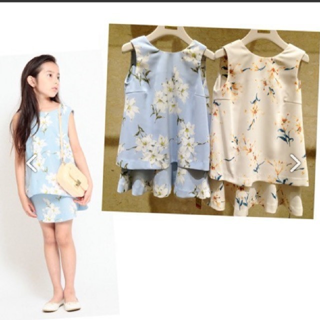 SNIDEL(スナイデル)のキメラパーク様専用です♥ キッズ/ベビー/マタニティのキッズ服女の子用(90cm~)(ワンピース)の商品写真