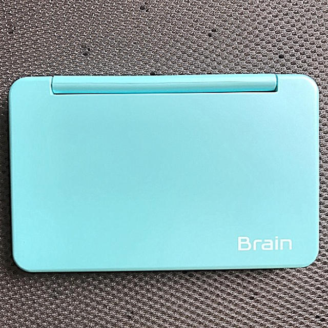 SHARP シャープ カラ―電子辞書 Brain 中学生モデル グリーン系 PW-SJ4-Gの通販 by 29048308's shop｜シャープ ならラクマ