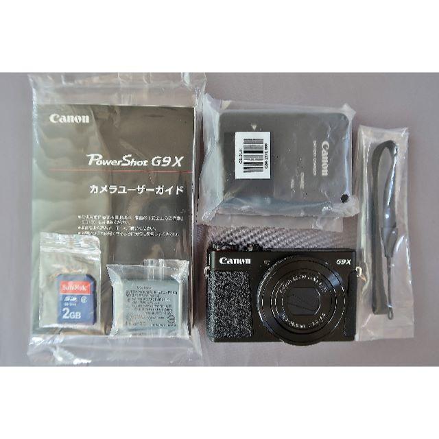 Canon - コンパクトデジカメ　Ｇ９Ｘ　超美品