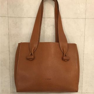 ロエベ(LOEWE)のロエベ！レザートートバッグ！茶色(トートバッグ)