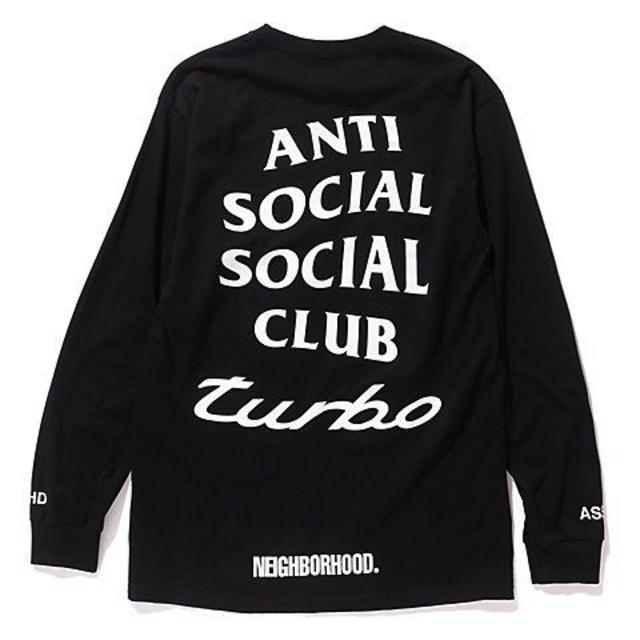 NEIGHBORHOOD(ネイバーフッド)の【Lサイズ】ネイバーフッド　アンチソーシャルソーシャルクラブ　コラボロンT メンズのトップス(Tシャツ/カットソー(七分/長袖))の商品写真