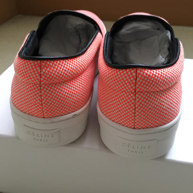 celine(セリーヌ)のmmmmmmm7様専用 新品未使用 CELINE slip-on スケーター レディースの靴/シューズ(スニーカー)の商品写真