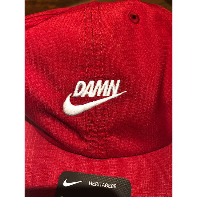 ナイキ×ケンドリックラマー コラボ DAMN キャップ 限定品