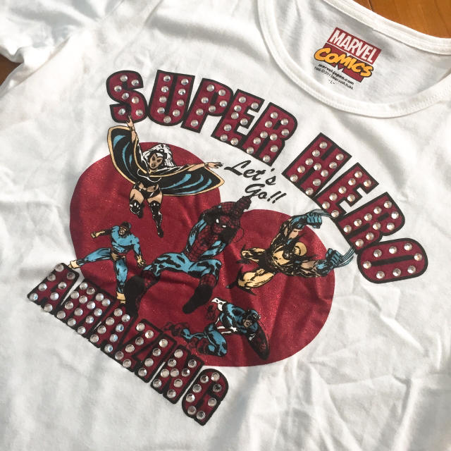 MARVEL(マーベル)のマーベル Tシャツ レディースのトップス(Tシャツ(半袖/袖なし))の商品写真