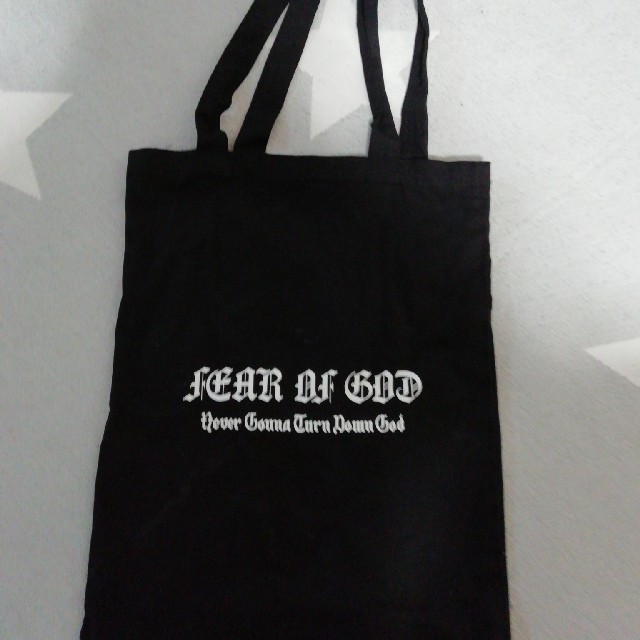 FEAR OF GOD(フィアオブゴッド)のfear of god 限定トートバック メンズのバッグ(トートバッグ)の商品写真