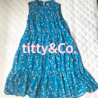 ティティアンドコー(titty&co)のtitty&Co 2018ssワンピース タグ付き(ミニワンピース)