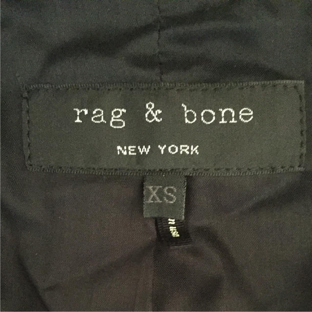 ロンハーマン購入 rag & bone レザー ブルゾン XS 黒 ブラック