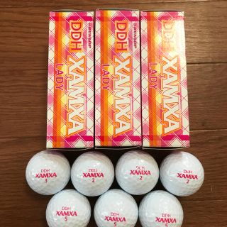 ダンロップ(DUNLOP)のダンロップ DDH XAMXA LADY レディース 7個 新品 ゴルフボール(その他)