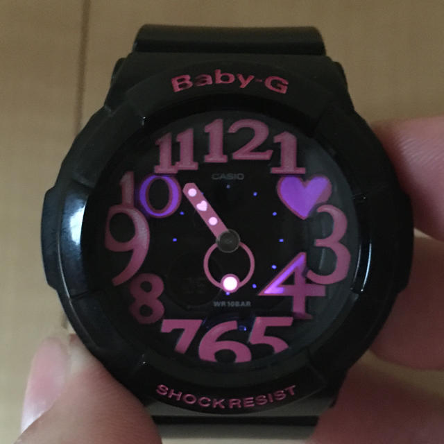 BABY-GNeon Dial Series ブラック×ピンク 1