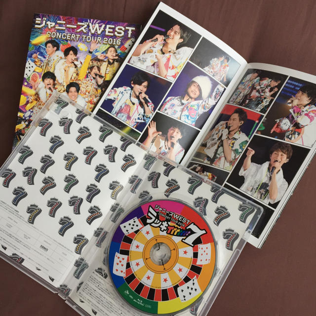 ジャニーズWEST ラッキー7 Blu-ray 初回限定盤