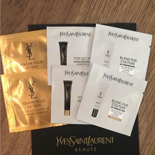 イヴサンローランボーテ(Yves Saint Laurent Beaute)のサンプル【イヴサンローラン】乳液・ベース・ファンデ(サンプル/トライアルキット)