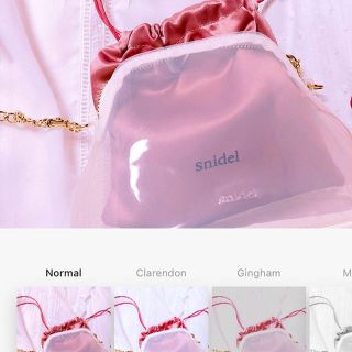 スナイデル(SNIDEL)のsnidel☆新品クリアバッグ(ショルダーバッグ)