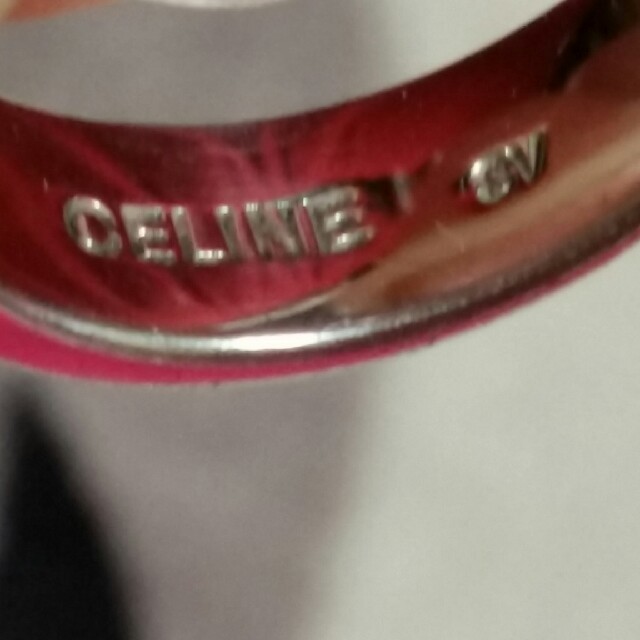 celine(セリーヌ)のセリーヌシルバーリング。 レディースのアクセサリー(リング(指輪))の商品写真