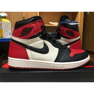 ナイキ(NIKE)のNike AIR JORDAN 1 retro high og Bred toe(スニーカー)