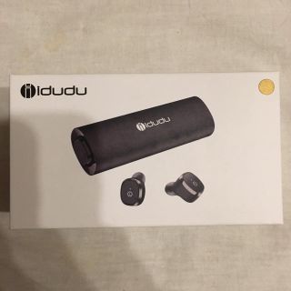 完全ワイヤレス Bluetooth イヤホン ゴールド 新品 Idudu(ヘッドフォン/イヤフォン)