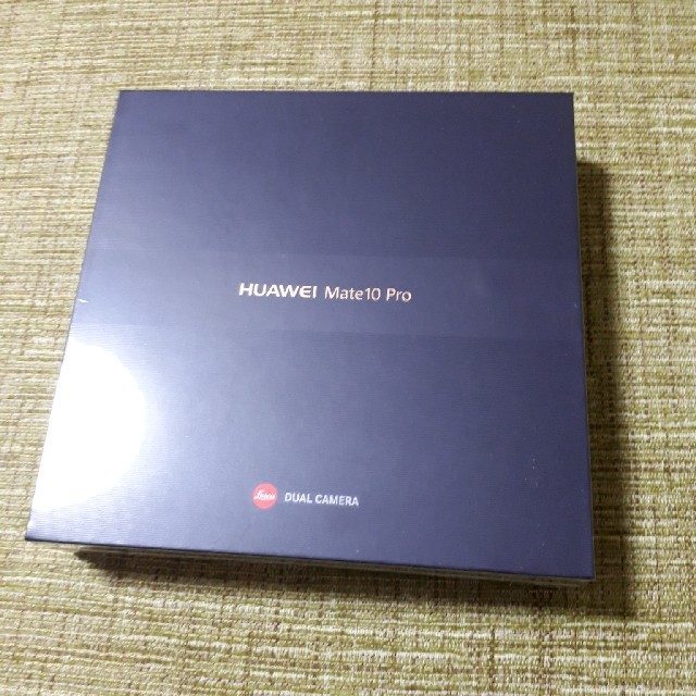 新品未使用☆HUAWEI Mate 10 Pro　ミッドナイトブルー