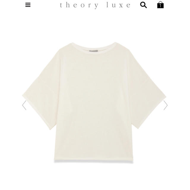 theory(セオリー)のセオリーリュクス 最終価格セール！新品同様 ゆったり綺麗ドルマン チュニック  レディースのトップス(チュニック)の商品写真