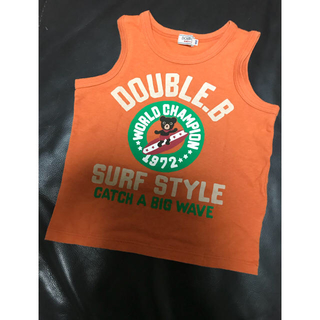 ダブルビー(DOUBLE.B)のミキハウスダブルB オレンジランニング 100センチ(Tシャツ/カットソー)