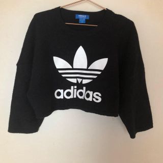 アディダス(adidas)のadidas  ドルマンショート丈トップス(カットソー(長袖/七分))