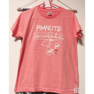 ピーナッツ(PEANUTS)のPEANUTSスヌーピーレディースTシャツ(Tシャツ(半袖/袖なし))