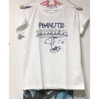 ピーナッツ(PEANUTS)のPEANUTSスヌーピーレディースTシャツ(Tシャツ(半袖/袖なし))