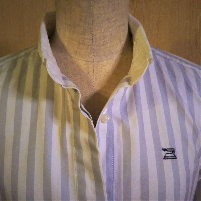 UNIQLO(ユニクロ)のクレリック ボタンダウン 7分袖 シャツ レディースのトップス(シャツ/ブラウス(長袖/七分))の商品写真