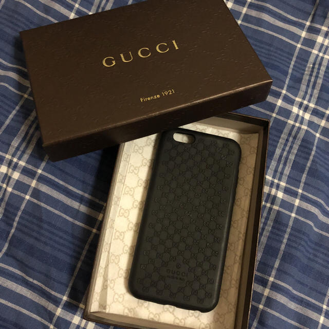 Gucci - GUCCI iPhone 6Sケースの通販 by ぜ！'s shop｜グッチならラクマ