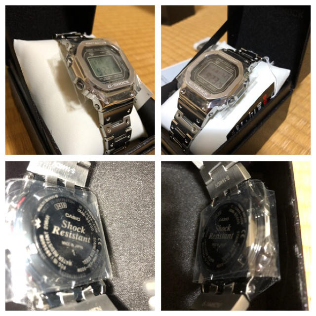 G-SHOCK(ジーショック)の新品 CASIO G-SHOCK GMW-B5000D-1JF シルバー国内正規 メンズの時計(腕時計(デジタル))の商品写真