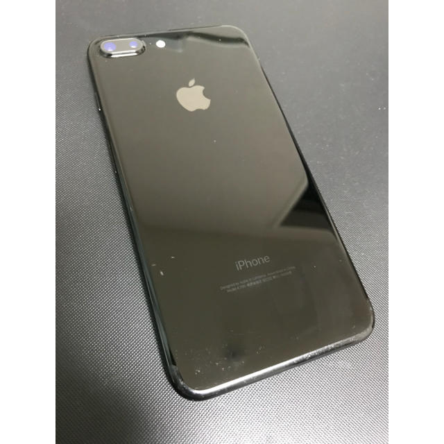 iPhone 7plus jet black simフリー